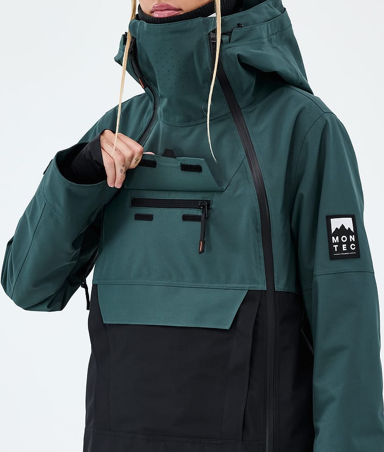 Montec Doom W Snowboardjacka Dam Dark Atlantic/Black, Bild 9 av 10