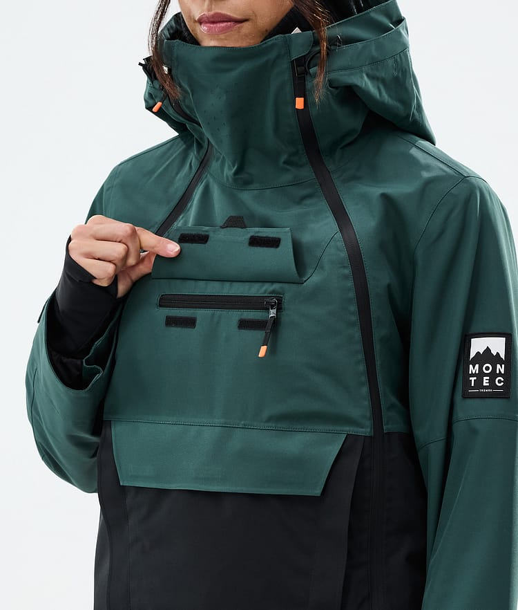 Montec Doom W Skidjacka Dam Dark Atlantic/Black, Bild 10 av 11