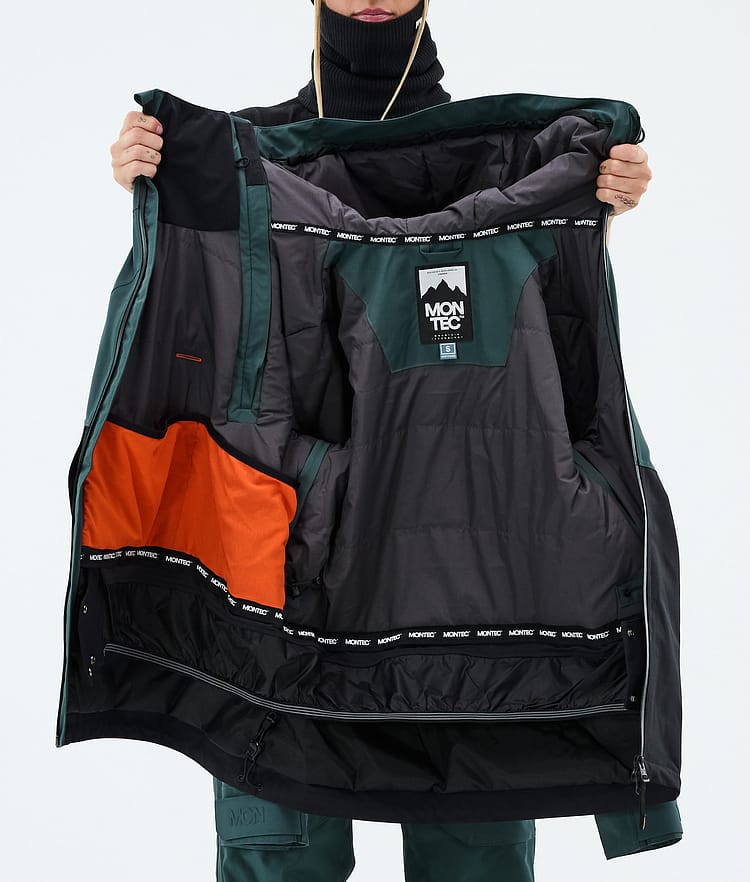 Montec Doom W Snowboardjacka Dam Dark Atlantic/Black, Bild 10 av 10