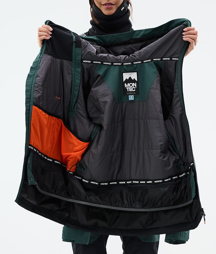 Montec Doom W Snowboardjacka Dam Dark Atlantic/Black, Bild 11 av 11