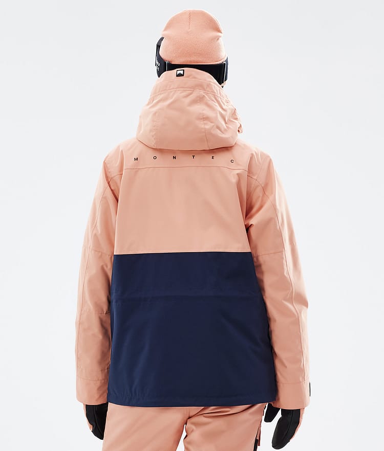 Montec Doom W Snowboardjacka Dam Faded Peach/Black/Dark Blue