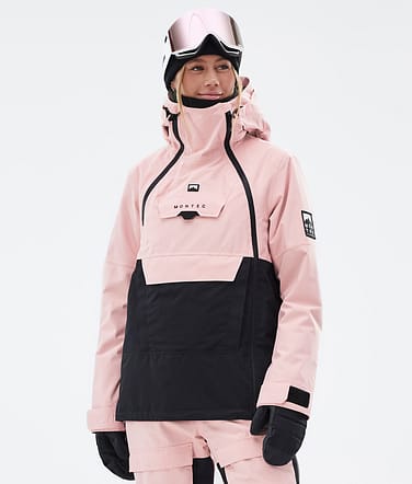 Montec Doom W Snowboardjacka Kvinna Soft Pink/Black
