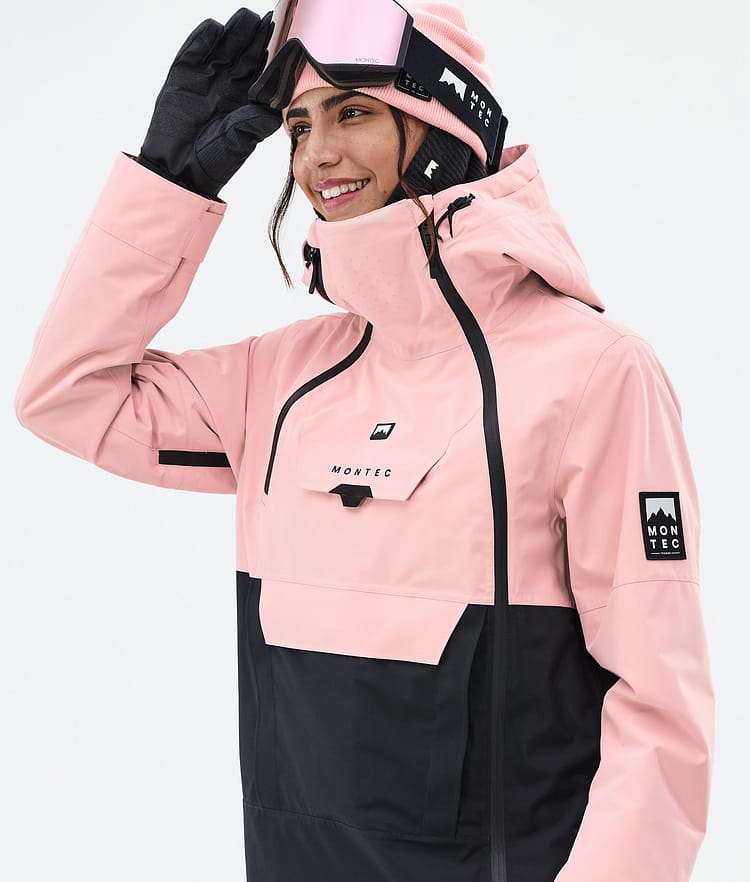 Montec Doom W Snowboardjacka Dam Soft Pink/Black Renewed, Bild 2 av 11