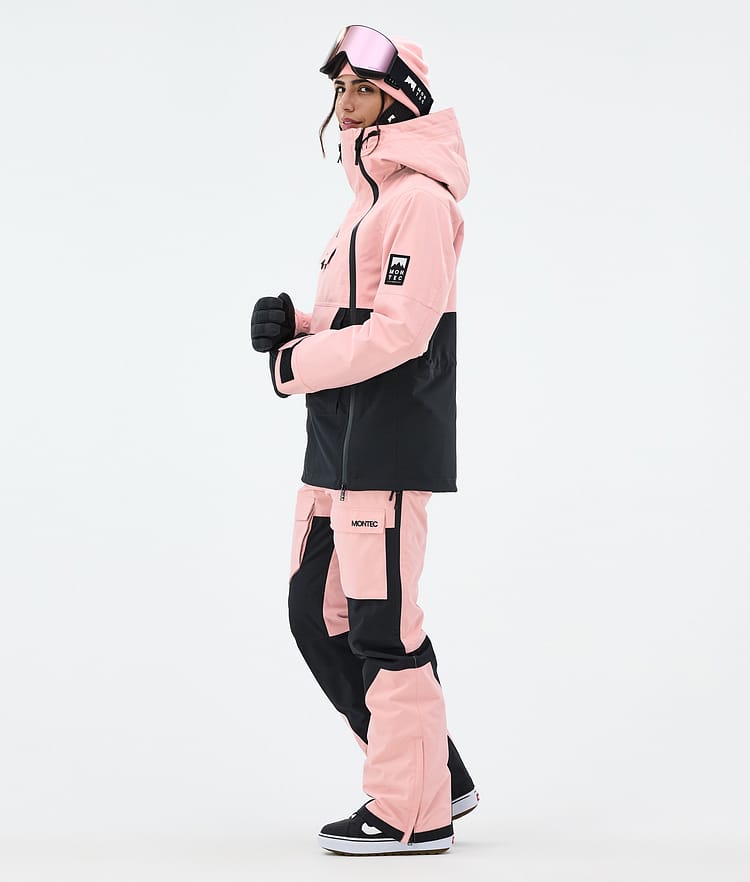 Montec Doom W Snowboardjacka Dam Soft Pink/Black Renewed, Bild 4 av 11