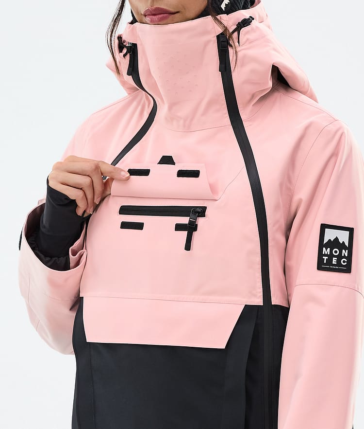 Montec Doom W Snowboardjacka Dam Soft Pink/Black Renewed, Bild 10 av 11