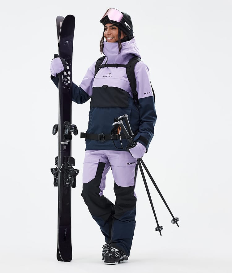 Montec Dune W Skidjacka Dam Faded Violet/Black/Dark Blue, Bild 2 av 8