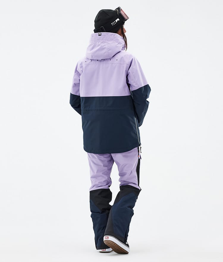 Montec Dune W Snowboardjacka Dam Faded Violet/Black/Dark Blue, Bild 4 av 8