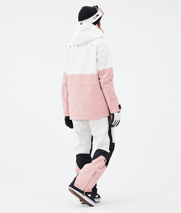 Montec Dune W Snowboardjacka Dam Old White/Black/Soft Pink