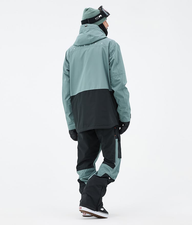 Montec Fawk Snowboardjacka Herr Atlantic/Black Renewed, Bild 5 av 10