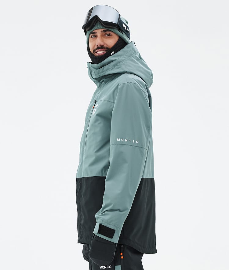 Montec Fawk Snowboardjacka Herr Atlantic/Black Renewed, Bild 6 av 10