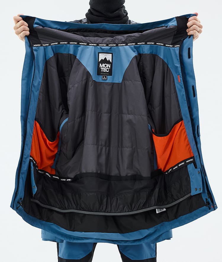Montec Fawk Snowboardjacka Herr Blue Steel, Bild 11 av 11