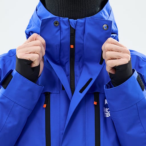 Främre dragkedja med dubbla flikar Huvudproduktbild,