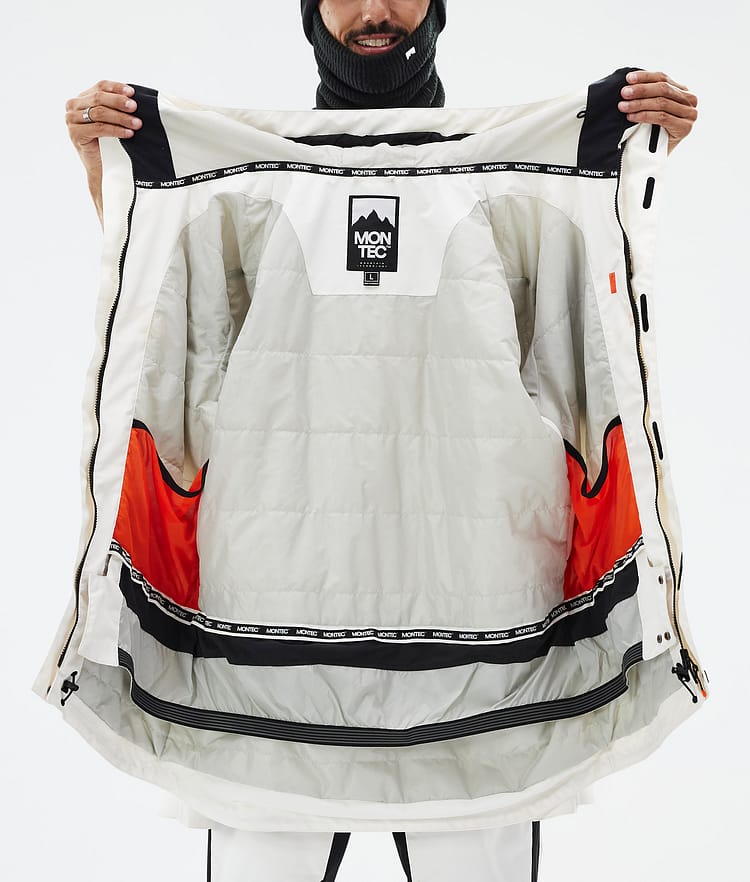 Montec Fawk Snowboardjacka Herr Old White, Bild 10 av 10