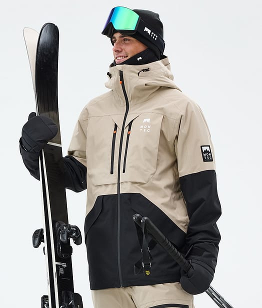 Montec Arch Skidjacka Herr Sand/Black