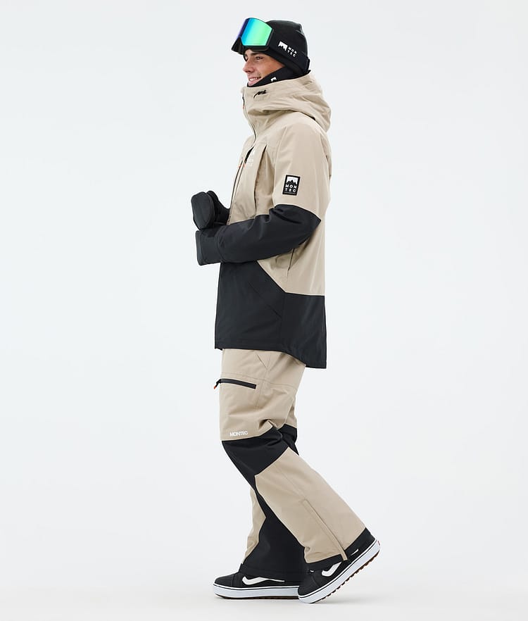 Montec Arch Snowboardjacka Herr Sand/Black Renewed, Bild 4 av 10