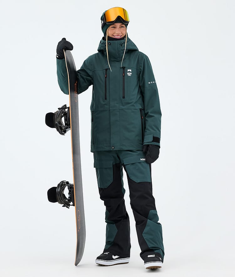 Montec Fawk W Snowboardjacka Dam Dark Atlantic, Image 2 of 9