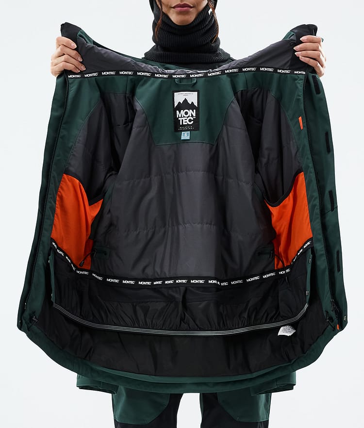 Montec Fawk W Snowboardjacka Dam Dark Atlantic Renewed, Bild 10 av 10