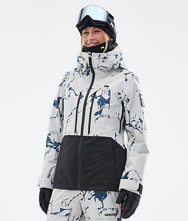 Montec Moss W Snowboardjacka Kvinna Ice/Black