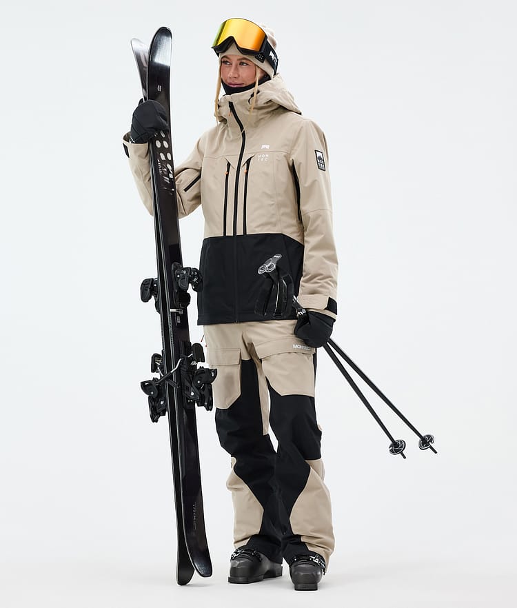 Montec Moss W Skidjacka Dam Sand/Black, Bild 3 av 10