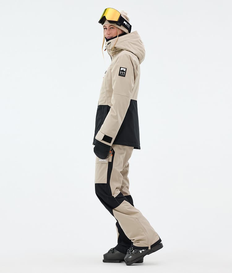 Montec Moss W Skidjacka Dam Sand/Black, Bild 4 av 10