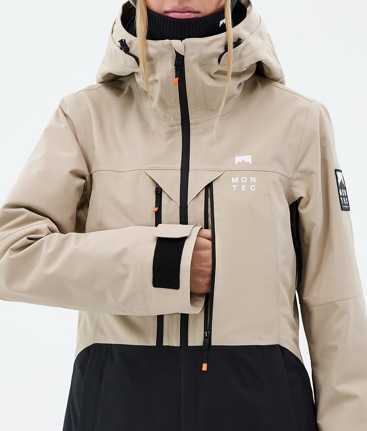 Montec Moss W Snowboardjacka Dam Sand/Black Renewed, Bild 9 av 10