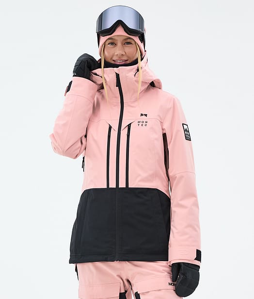 Montec Moss W Skidjacka Dam Soft Pink/Black