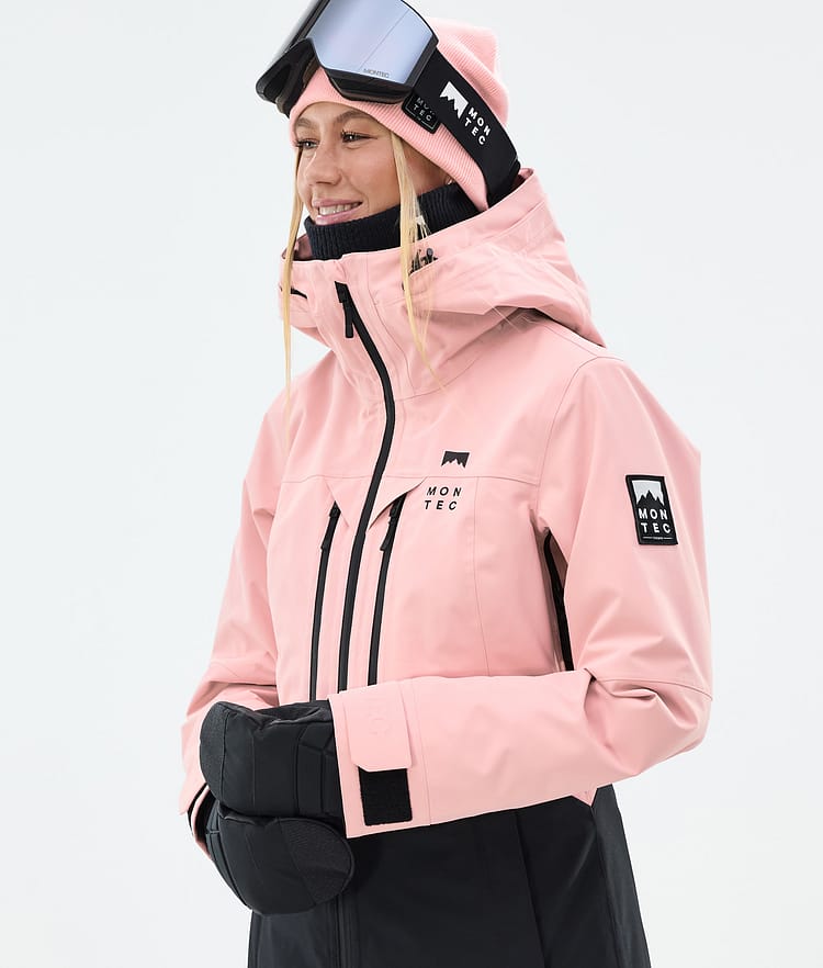 Montec Moss W Snowboardjacka Dam Soft Pink/Black Renewed, Bild 2 av 10