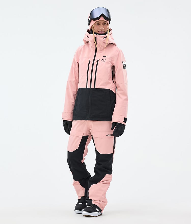 Montec Moss W Snowboardjacka Dam Soft Pink/Black Renewed, Bild 3 av 10