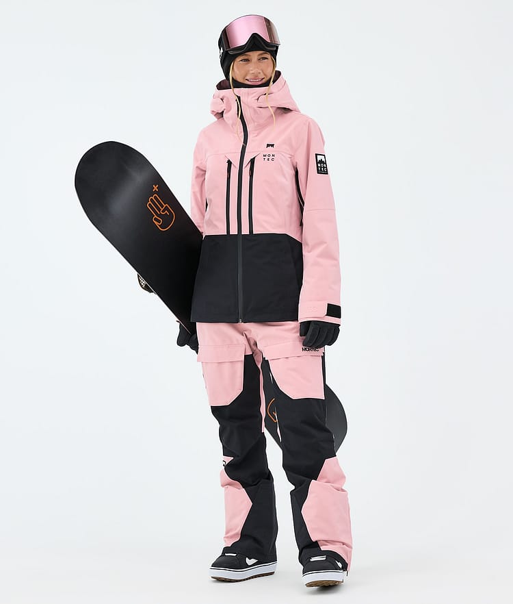 Montec Moss W Snowboardjacka Dam Soft Pink/Black, Image 2 of 9