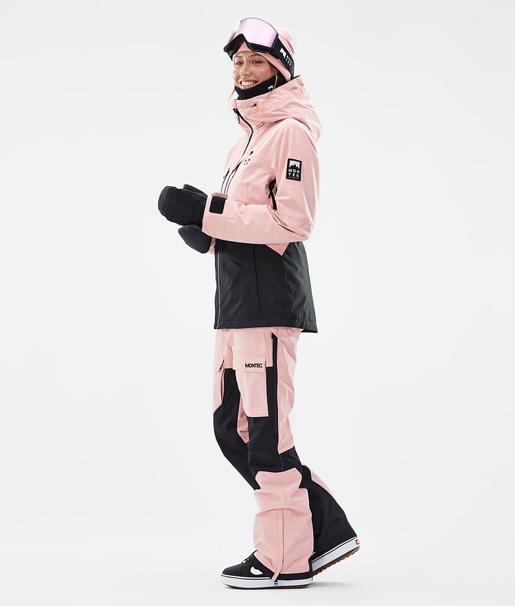 Montec Moss W Snowboardjacka Dam Soft Pink/Black, Bild 4 av 10