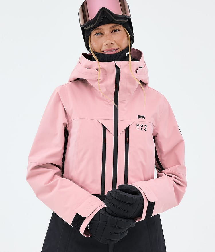 Montec Moss W Snowboardjacka Dam Soft Pink/Black, Image 4 of 9