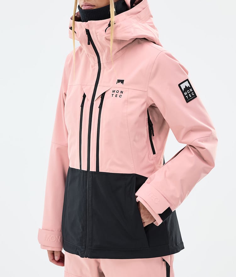 Montec Moss W Snowboardjacka Dam Soft Pink/Black Renewed, Bild 8 av 10