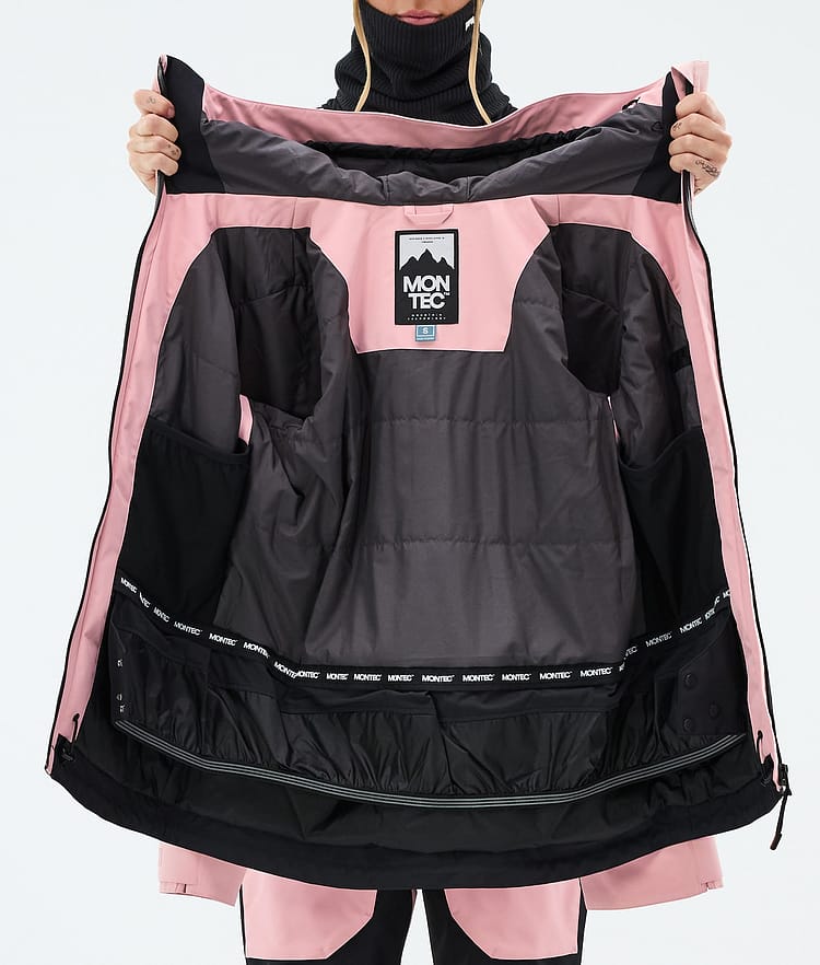 Montec Moss W Skidjacka Dam Soft Pink/Black, Bild 9 av 9