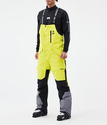 Montec Fawk Skidbyxa Man Bright Yellow/Black/Light Pearl