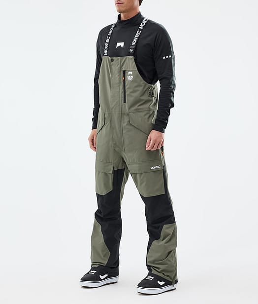 Montec Fawk Snowboardbyxa Herr Greenish/Black