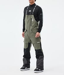 Montec Fawk Snowboardbyxa Herr Greenish/Black/Phantom