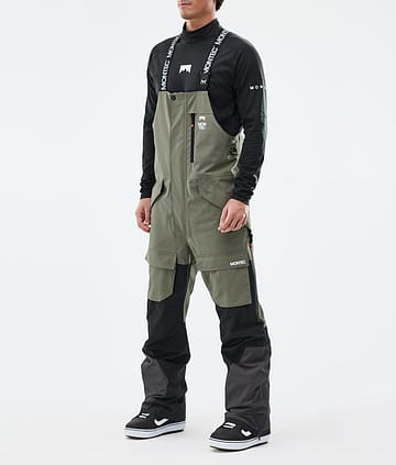 Montec Fawk Snowboardbyxa Man Greenish/Black/Phantom
