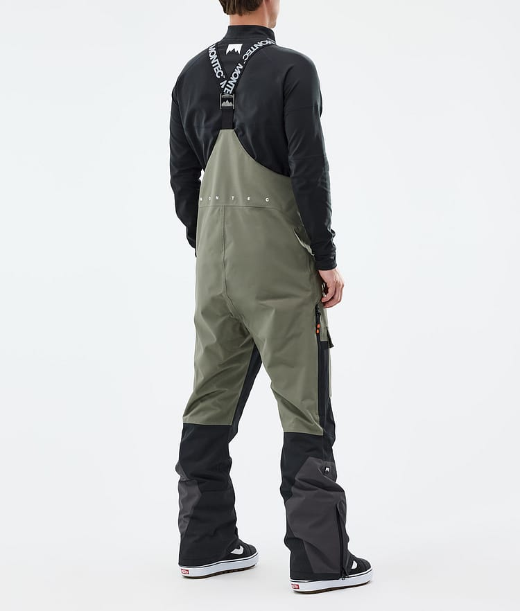 Montec Fawk Snowboardbyxa Herr Greenish/Black/Phantom Renewed, Bild 3 av 6