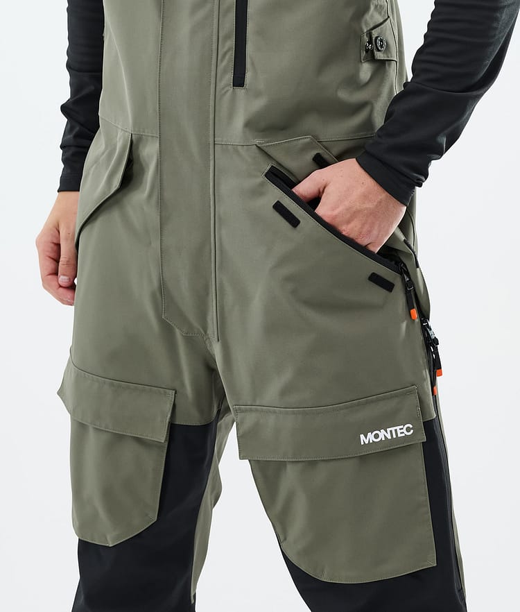 Montec Fawk Snowboardbyxa Herr Greenish/Black/Phantom Renewed, Bild 4 av 6