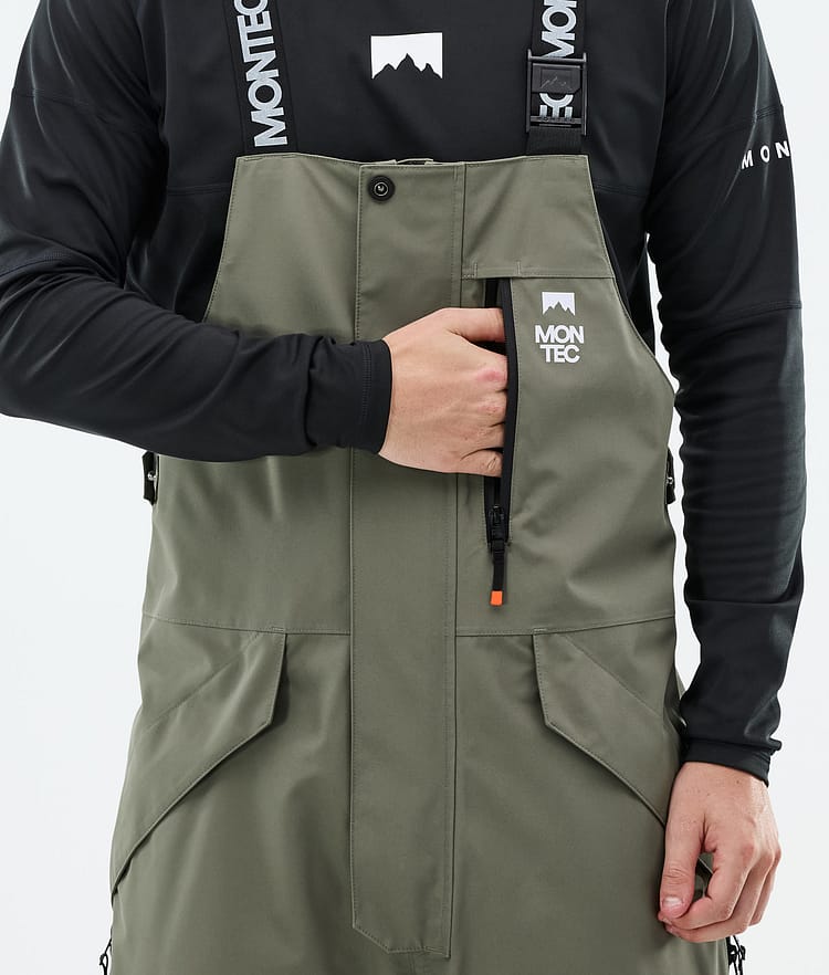 Montec Fawk Snowboardbyxa Herr Greenish/Black/Phantom Renewed, Bild 5 av 6