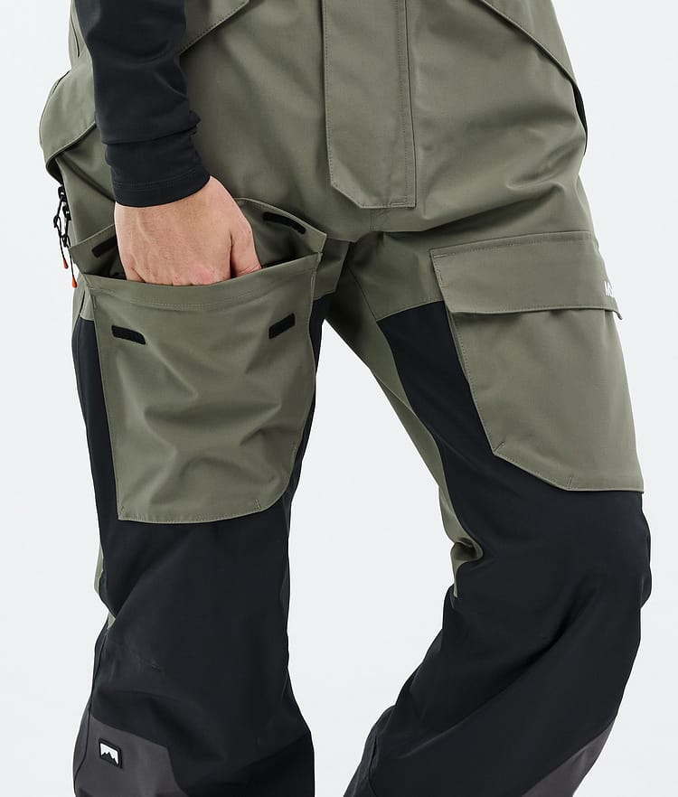 Montec Fawk Snowboardbyxa Herr Greenish/Black/Phantom Renewed, Bild 6 av 6