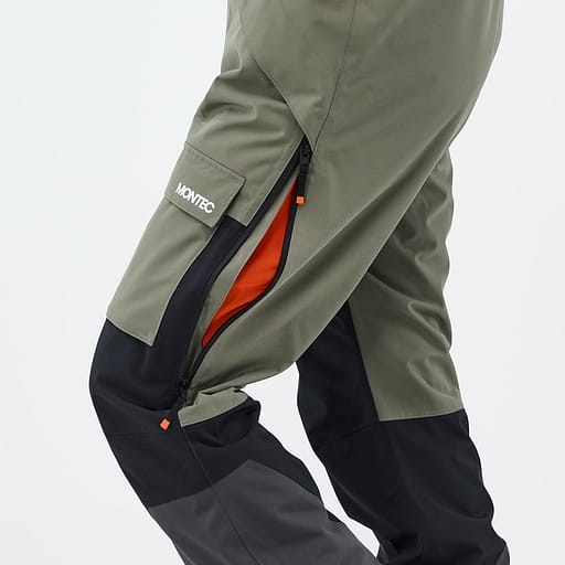 Ventilations dragkedjor med mesh på insidan Huvudproduktbild,