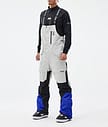 Montec Fawk Snowboardbyxa Herr Light Grey/Black/Cobalt Blue