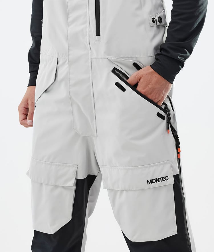 Montec Fawk Snowboardbyxa Herr Light Grey/Black/Cobalt Blue, Bild 5 av 7