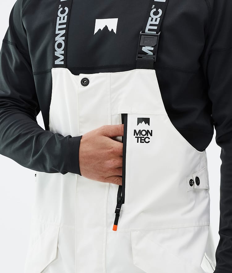 Montec Fawk Snowboardbyxa Herr Old White/Black/Atlantic Renewed, Bild 6 av 7