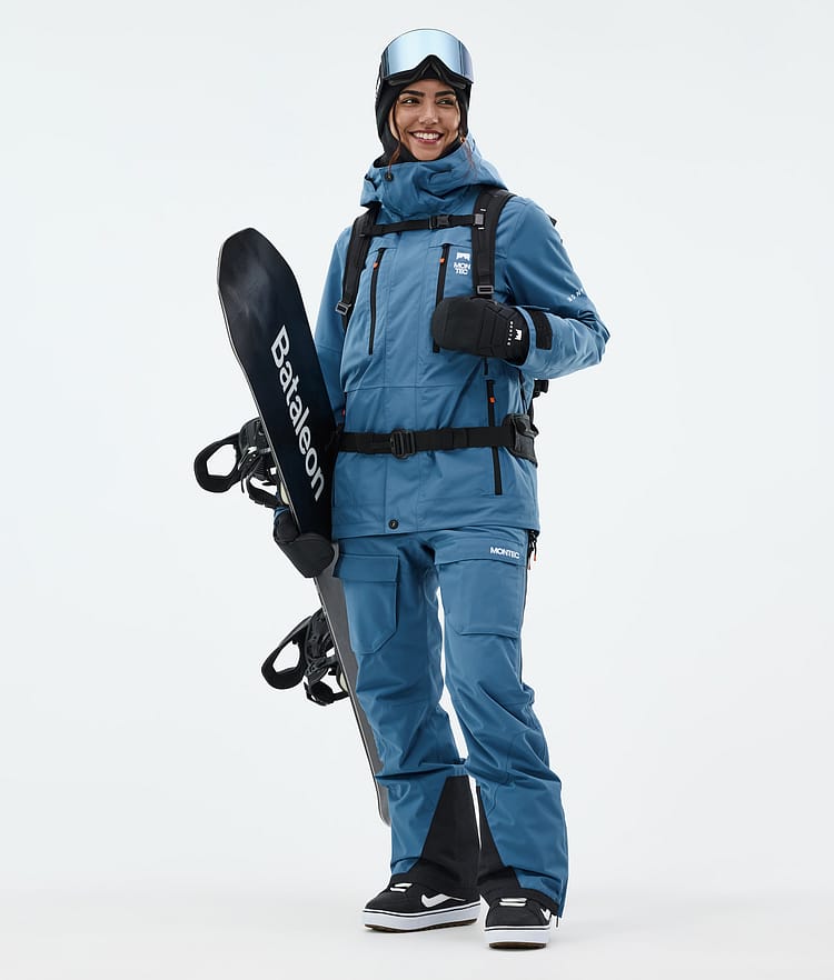 Montec Fawk W Snowboardbyxa Dam Blue Steel, Bild 2 av 7