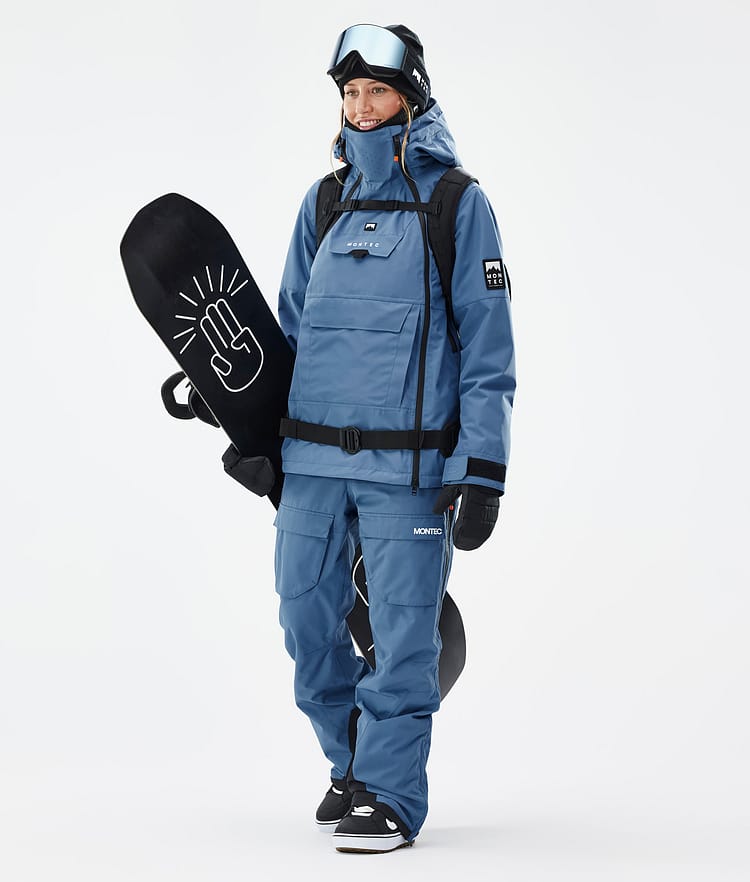 Montec Fawk W Snowboardbyxa Dam Blue Steel, Bild 2 av 7