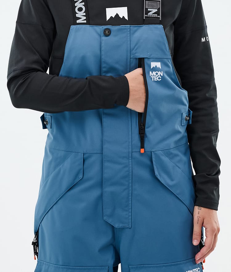 Montec Fawk W Snowboardbyxa Dam Blue Steel, Bild 6 av 7