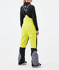 Montec Fawk W Snowboardbyxa Dam Bright Yellow/Black/Light Pearl Renewed, Bild 4 av 7