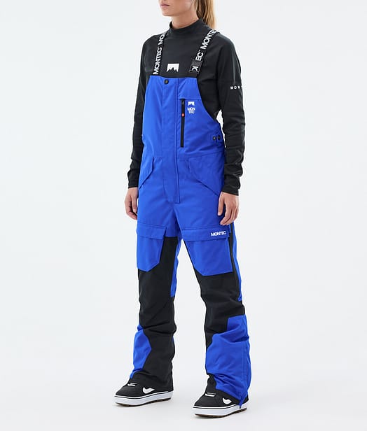 Montec Fawk W Snowboardbyxa Dam Cobalt Blue/Black